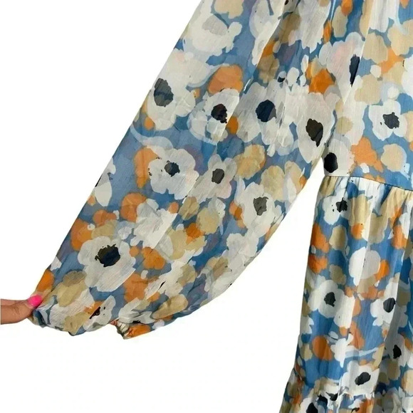 Joie Limited Edition Printed Maxi Dress Size M NWT - Picture 8 of 13